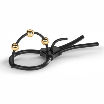 Электросбруя на головку пениса MYSTIM PEARLY PETE с тремя шариками электродами (Ист-к импульсов приобретается отдельно) Электросбруя на головку пениса MYSTIM PEARLY PETE с тремя шариками электродами (Ист-к импульсов приобретается отдельно)